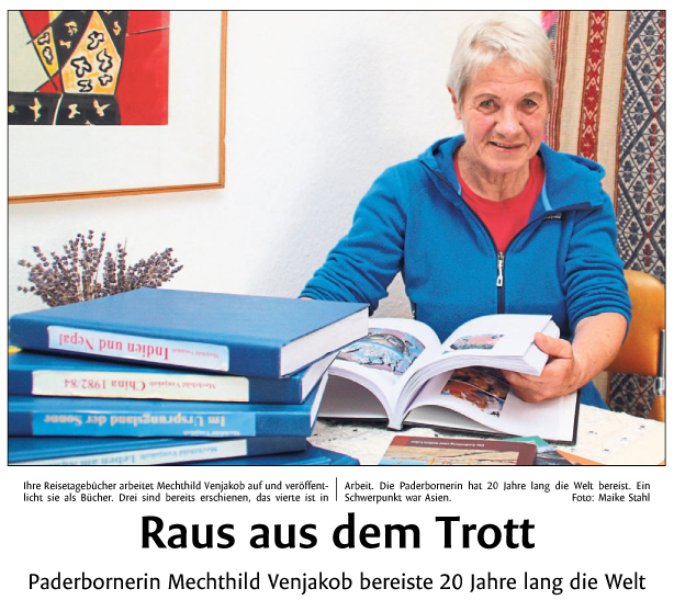 Paderbornerin Mechthild Venjakob bereiste 20 Jahre lang die Welt